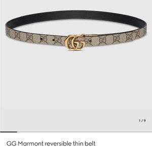 Gucci GG Marmont- Gold and Brown OR Black and Gold SOLD SEPARATELY 400 each